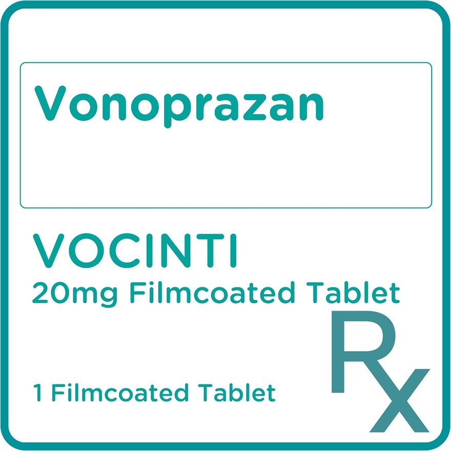 Vocinti Vonoprazan 20mg 1 Film Coated Tablet Prescription Required Watsons Philippines