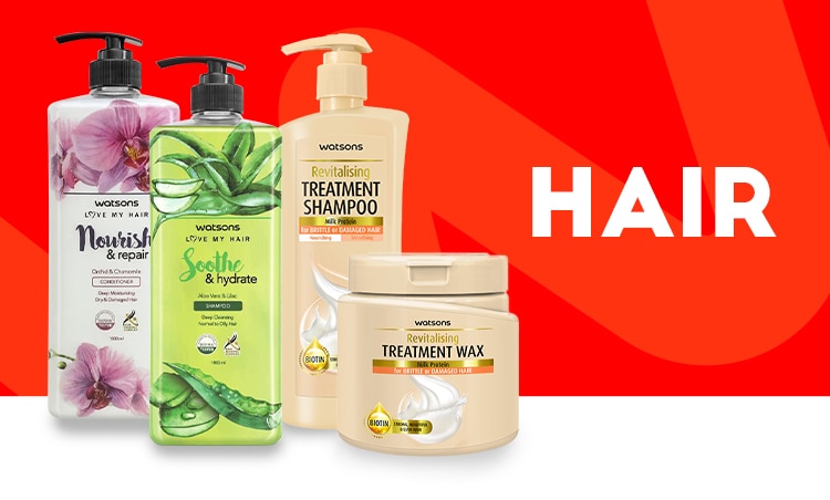 watsons, shampoo, conditioner, body wash