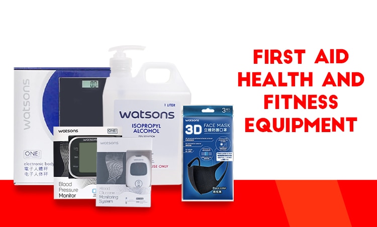 watsons, health, fitness, first aid