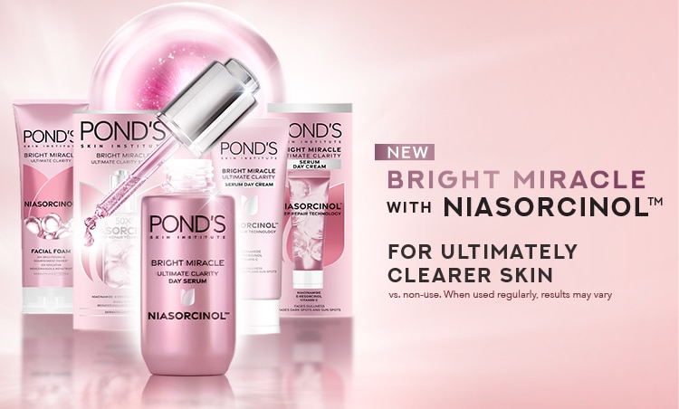 pond's, bright miracle, skincare
