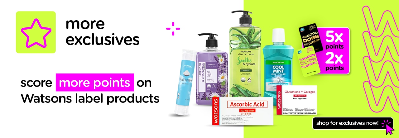 watsons exclusive, member