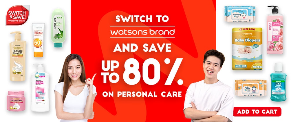 watsons brand, member exclusive