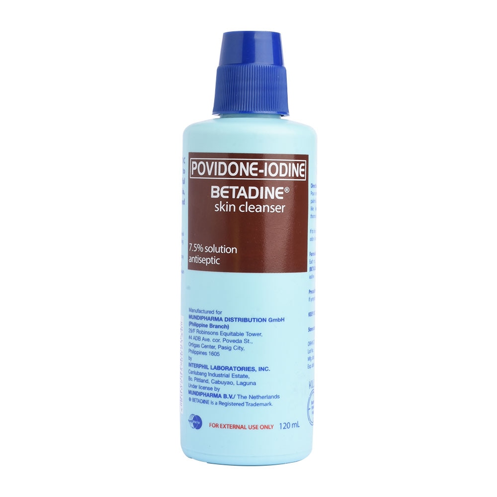 BETADINE, Skin Cleanser 120ml | Watsons Philippines BETADINE, Skin Cleanser 120ml | Watsons Philippines