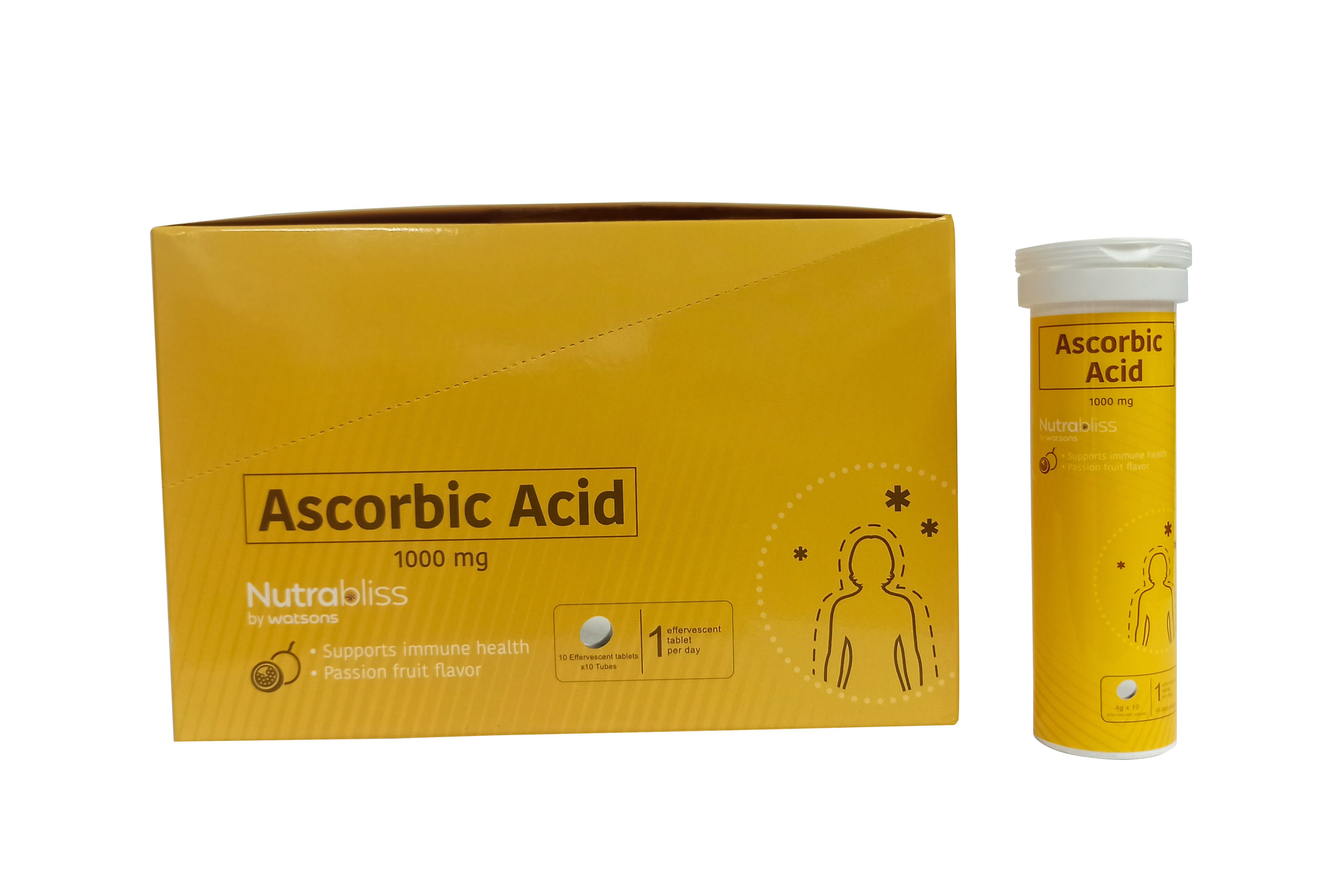 Nutrabliss Ws Ascorbic Acid 1000mg X 10 Effervescent Tablets Watsons Philippines Nutrabliss Ws Ascorbic Acid 1000mg X 10 Effervescent Tablets Watsons Philippines