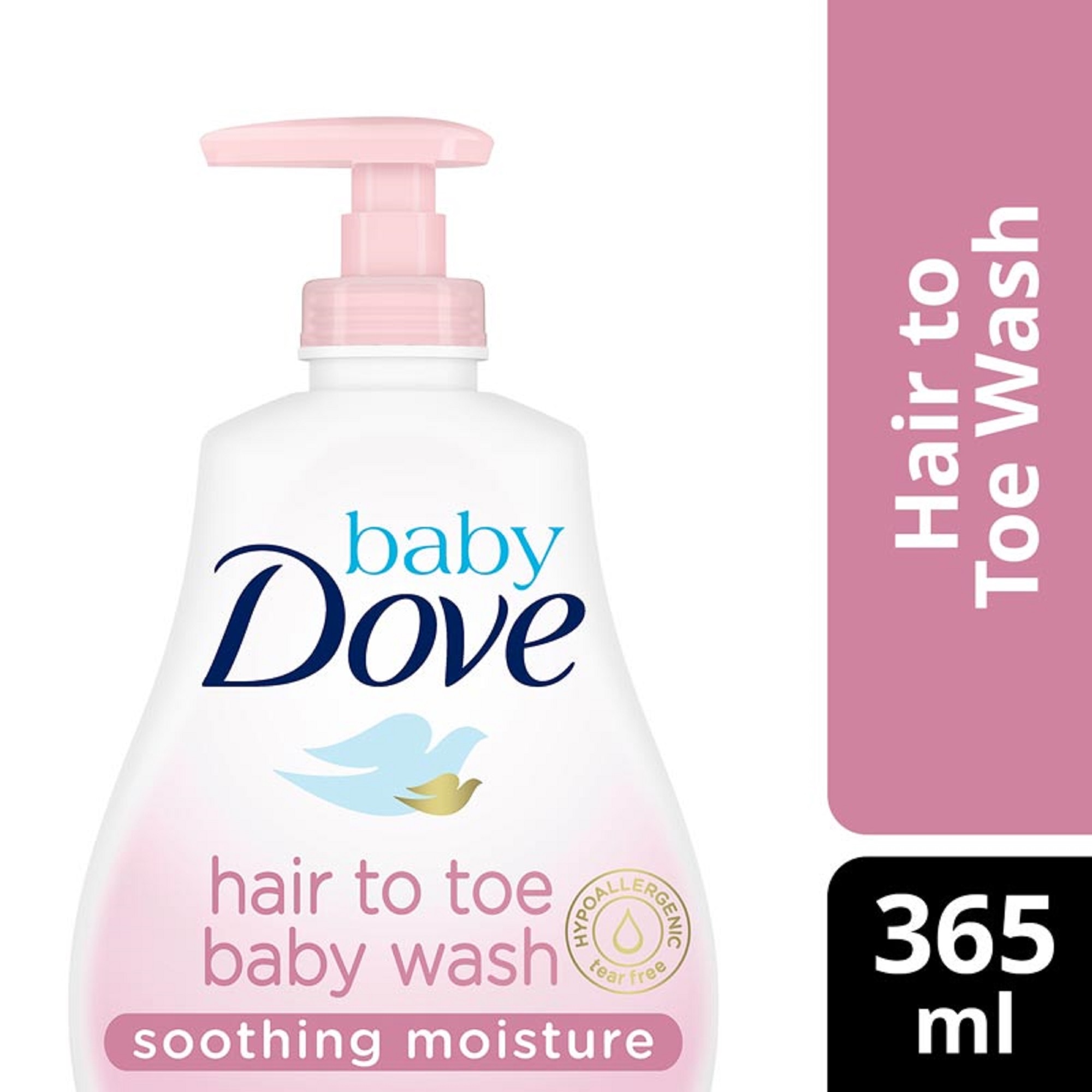BABY DOVE, Hair to Toe Body Wash Soothing Moisture 365ML | Watsons Philippines BABY DOVE, Hair to Toe Body Wash Soothing Moisture 365ML | Watsons Philippines