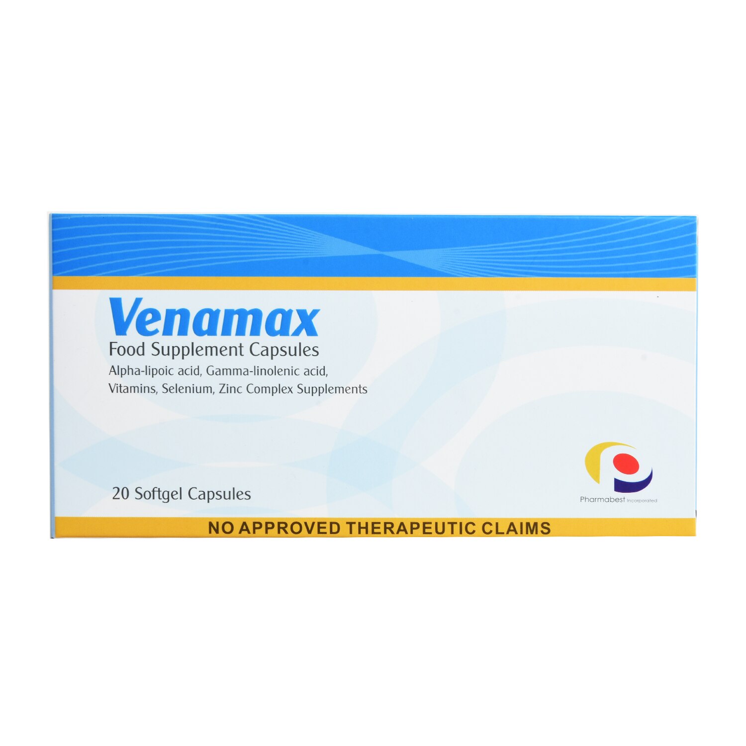 VENAMAX, Food Supplement Capsules 20 Softgel Capsules | Watsons Philippines