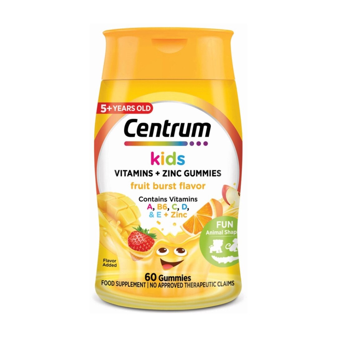 Centrum Pic CENTRUM, CENTRUM KIDS FRTBURST GUM X 60BOT | Watsons Philippines