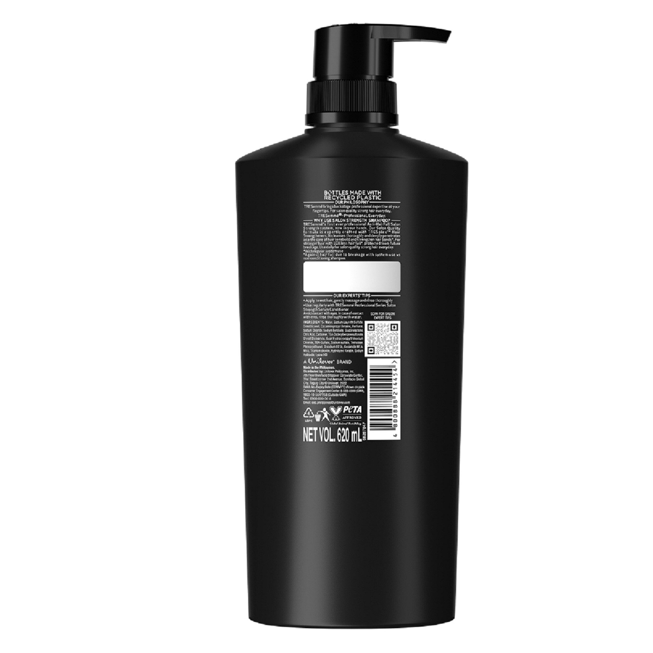 TRESEMME, Salon Strength Shampoo for Anti-Hair Fall 620ml | Watsons Philippines TRESEMME, Salon Strength Shampoo for Anti-Hair Fall 620ml | Watsons Philippines