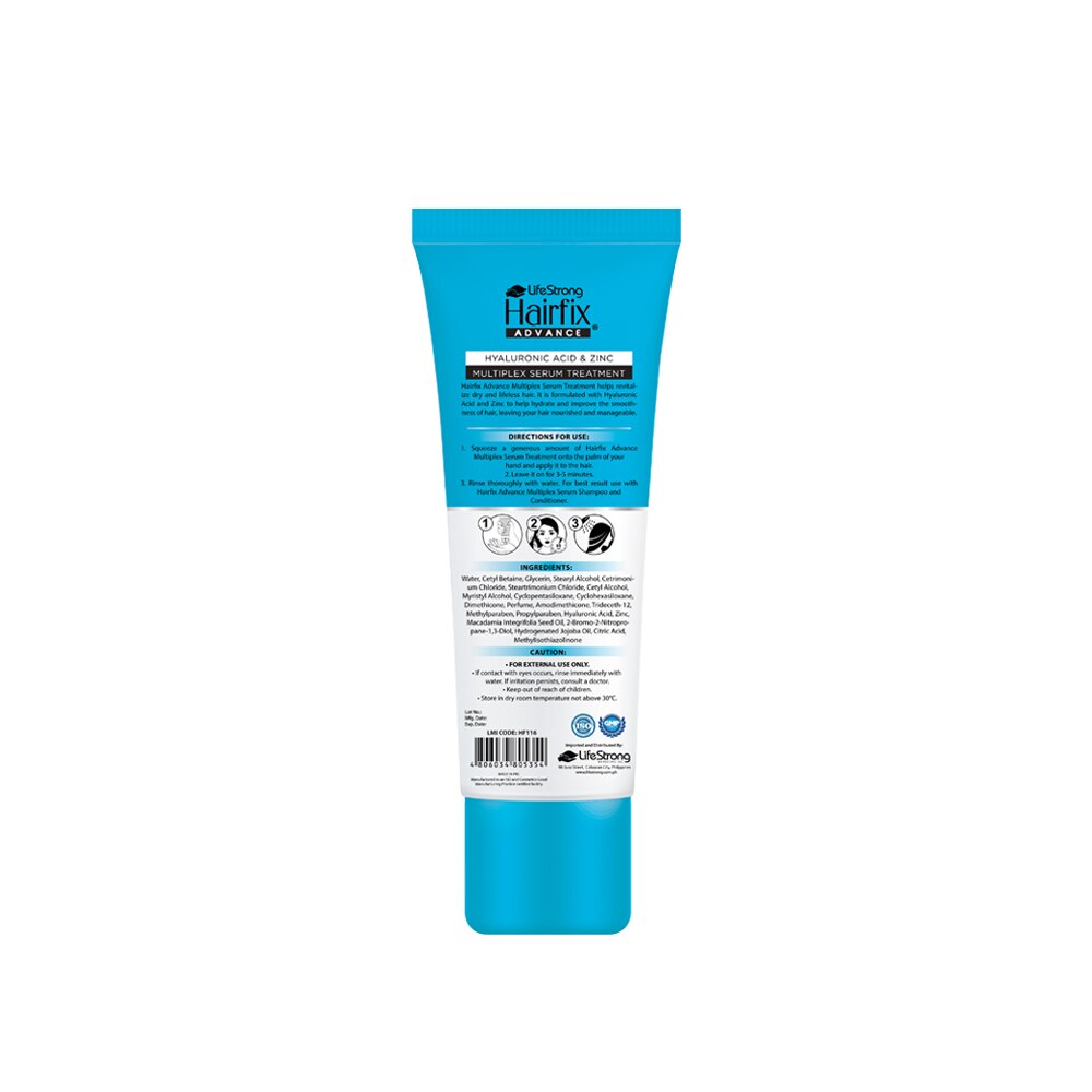 HAIRFIX, Advance Hyaluronic Acid & Zinc Multiplex Serum Treatment 220ml | Watsons Philippines HAIRFIX, Advance Hyaluronic Acid & Zinc Multiplex Serum Treatment 220ml | Watsons Philippines