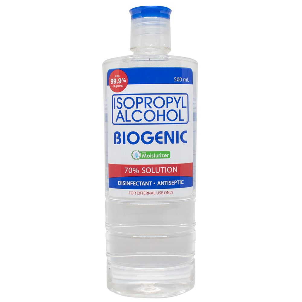 BIOGENIC, Isopropyl Alcohol 70% 500mL | Watsons Philippines