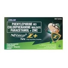 NEOZEP Z PLUS NEOZEP Z+ TAB Sold Per Piece