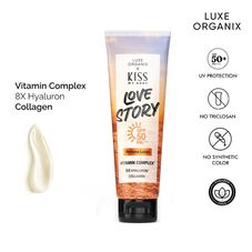 LUXE ORGANIX Luxe Organix X Kiss My Body Love Story Perfume Lotion Spf 50 Pa+++ 200G