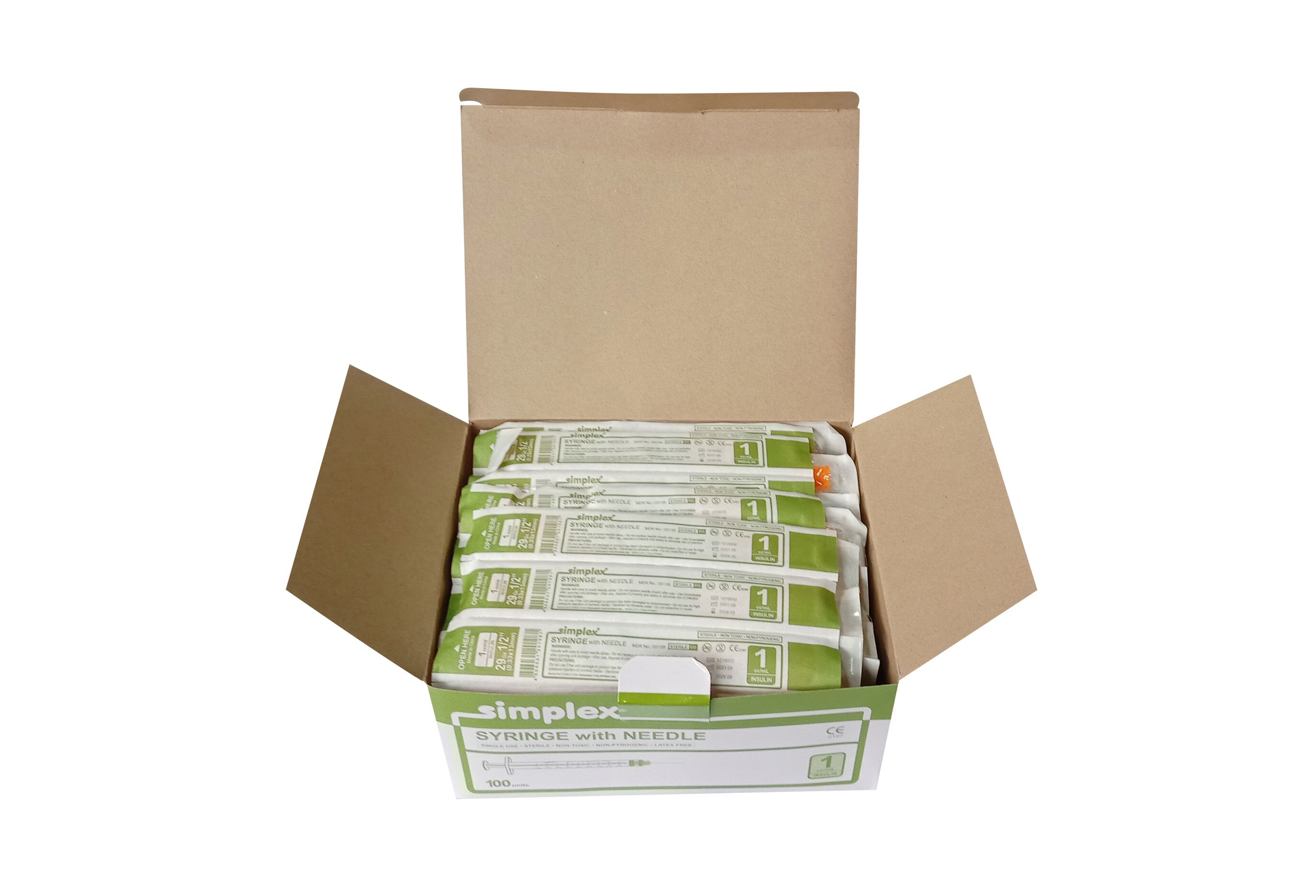 SIMPLEX, 1cc Ins G29 X 1/2 1 Syringe with Needle | Watsons Philippines