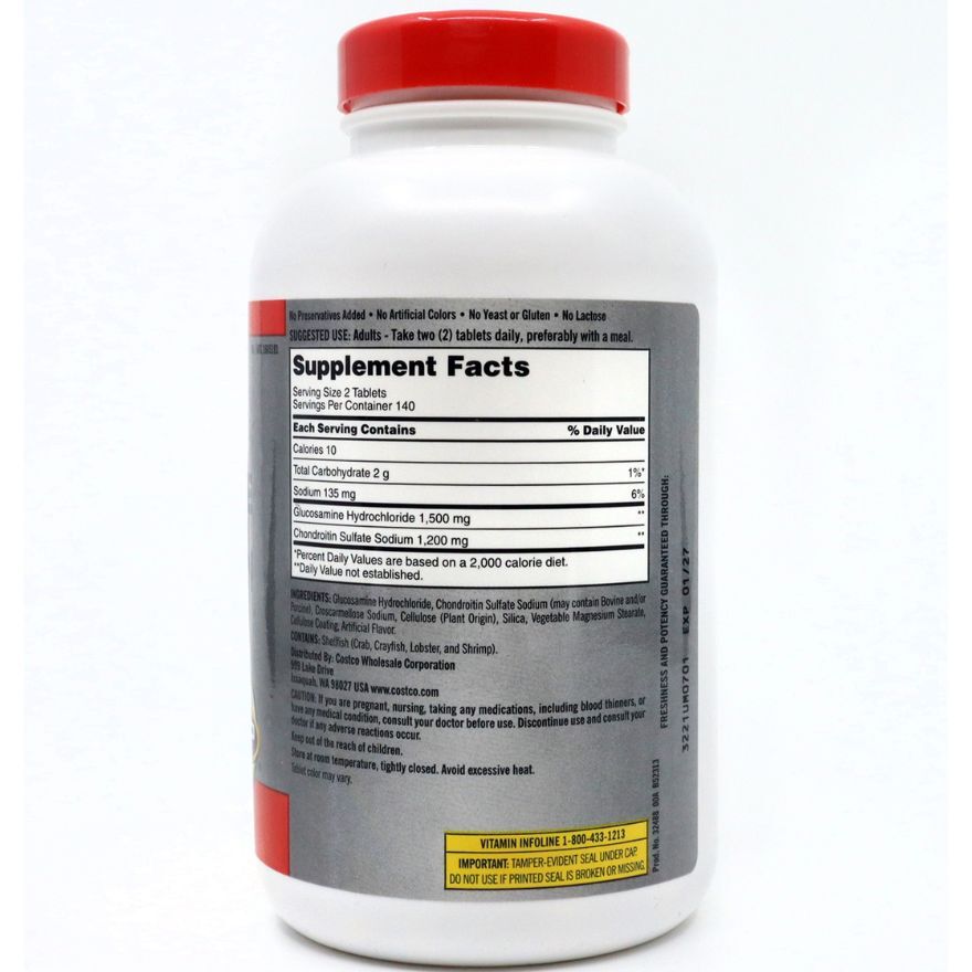 Kirkland Signature Extra Strength Glucosamine 1500 Mg Chondroitin 1200 Mg-50048396.jpg