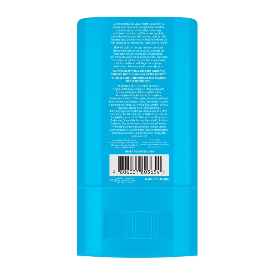 FRESH Skinlab 2 in 1 Collagen Mattifying Tinted Sun Stick SPF 70 PA 23g-50058149.jpg