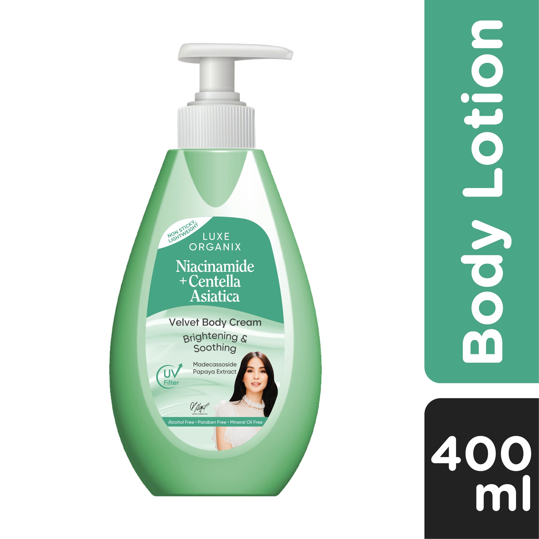 Bioderma cica creme cream crème views LUXE ORGANIX, Niacinamide + Cica Velvet Body Cream 400ml | Watsons