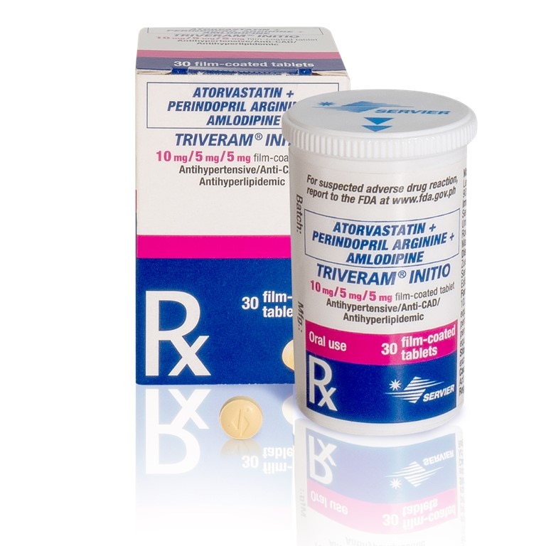 TRIVERAM INITIO Atorvastatin 10 mg Perindopril 5 mg Amlodipine 5 mg Sold Per Piece PRESCRIPTION REQUIRED-50042871.jpg