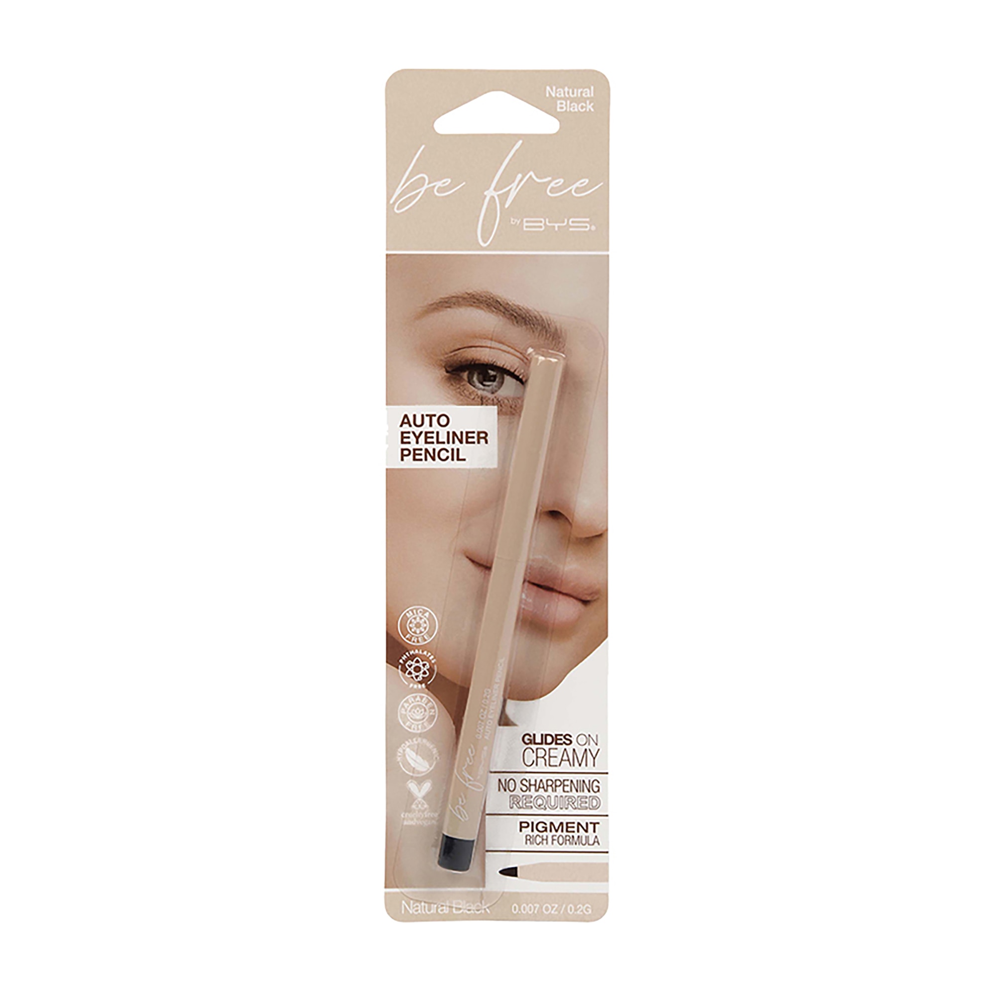BYS BE FREE Auto Eyeliner Pencil Natural Black-50045035.jpg