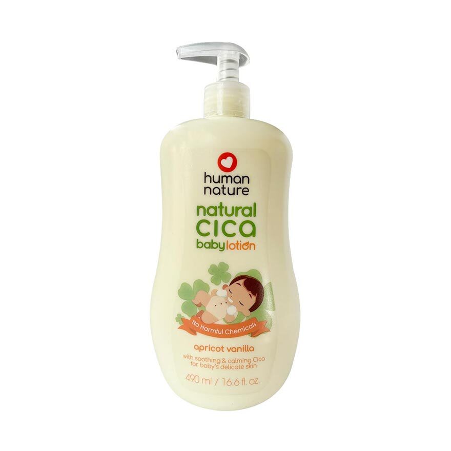 Human Nature 490ml Natural Cica Baby Lotion - Apricot Vanilla-50048225.jpg