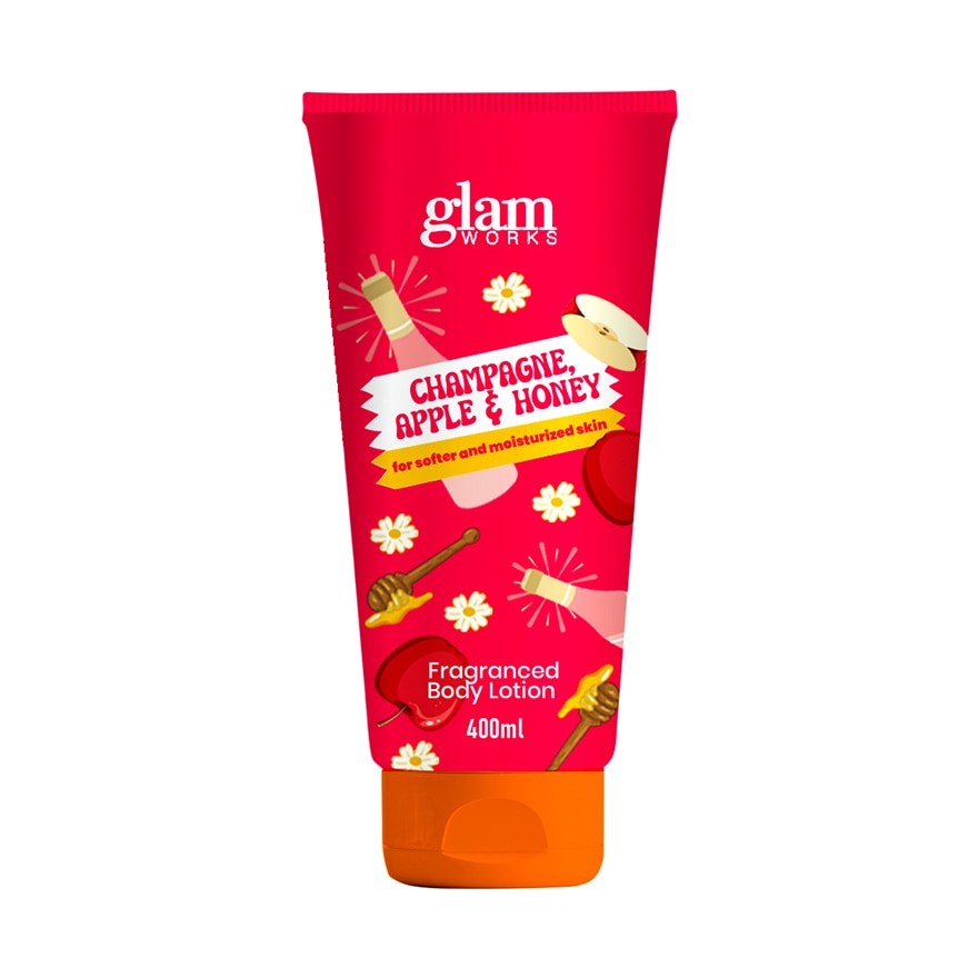 GLAMWORKS Champagne Apple Honey Fragranced Body Lotion 400ml-50058488.jpg