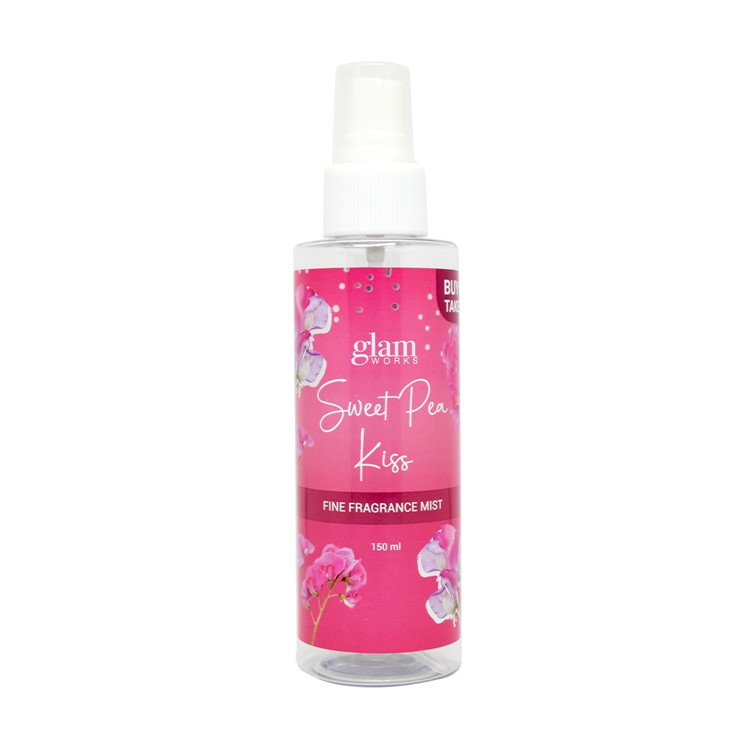 GLAMWORKS, Sweet Pea Kiss Fine Fragrance Mist 150ml | Watsons Philippines