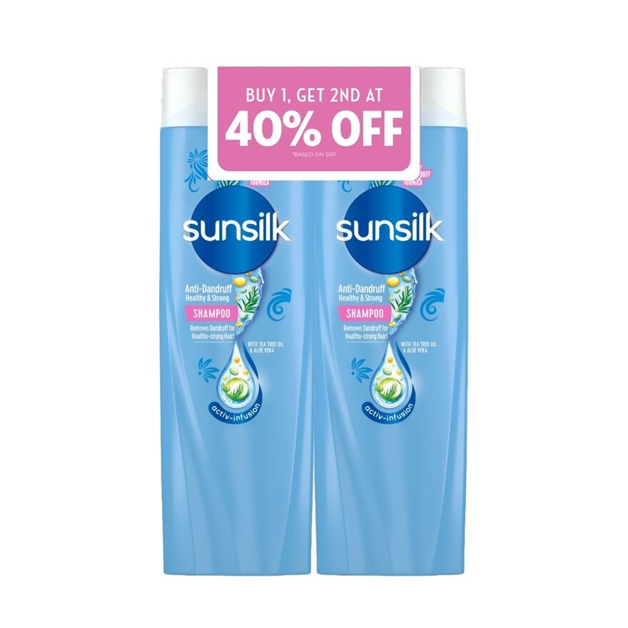 SUNSILK Shampoo Anti-Dandruff Healthy Strong Bundle 170ml-50056570.jpg